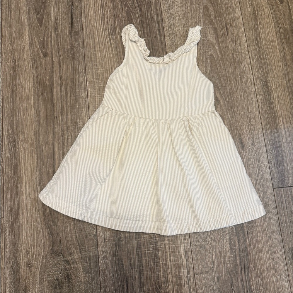 hope and henry Baby Girl Seer Sucker Dress Size 12 - 18 Months